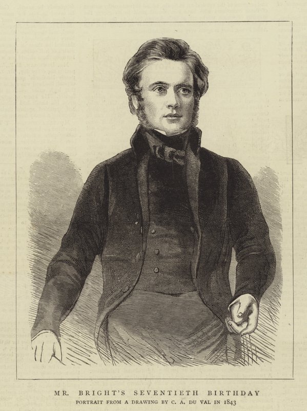 Mr Bright hetvenedik születésnapja alkotó: C. A. du Val and Co.