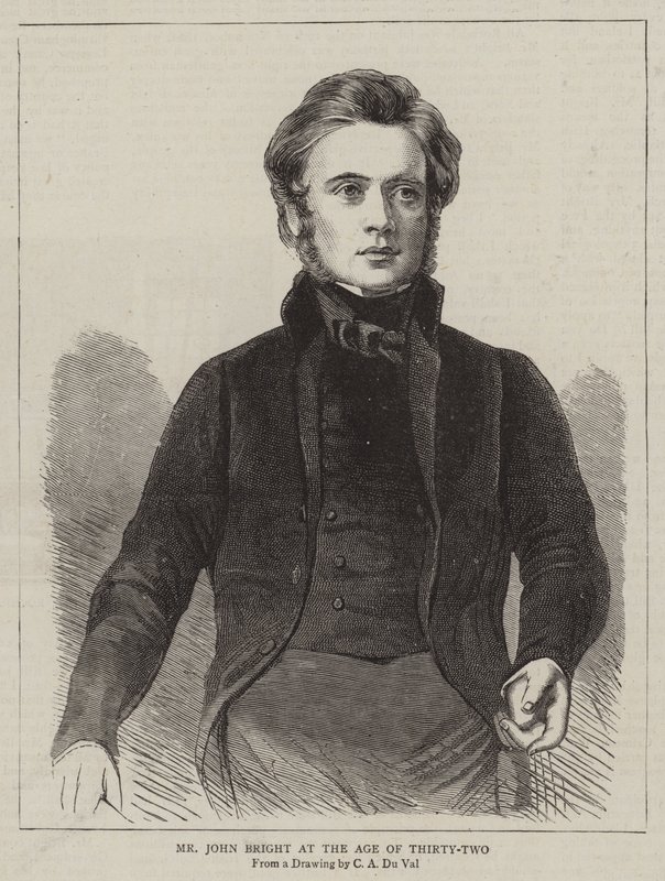 Mr. John Bright harminckét évesen alkotó: C. A. du Val and Co.