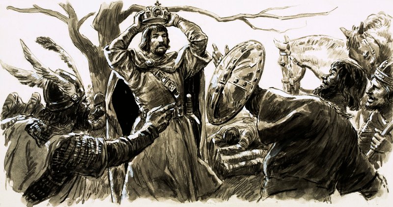 Macbeth - Nem bűnös a gyilkosságban (gouache, papír) alkotó: C.L. Doughty