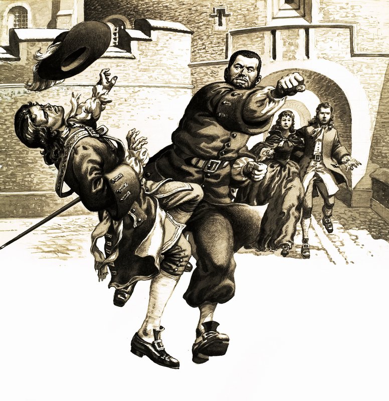 A sarkantyú és a liliom: Lachasse börtöne alkotó: C.L. Doughty