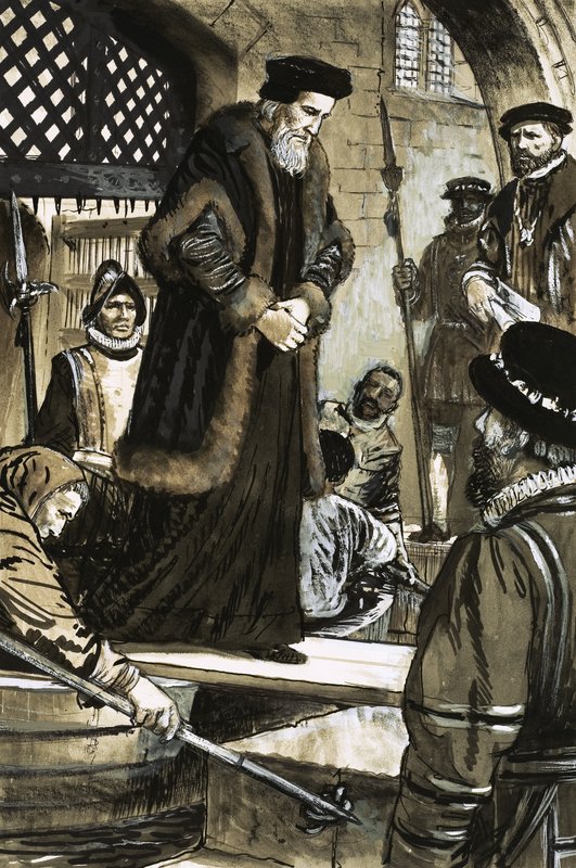 Azonosítatlan fogoly a londoni Towerben alkotó: C.L. Doughty