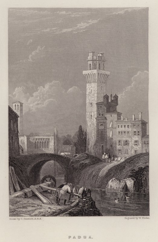 Padova (színes litó) alkotó: C. (after) Stanfield
