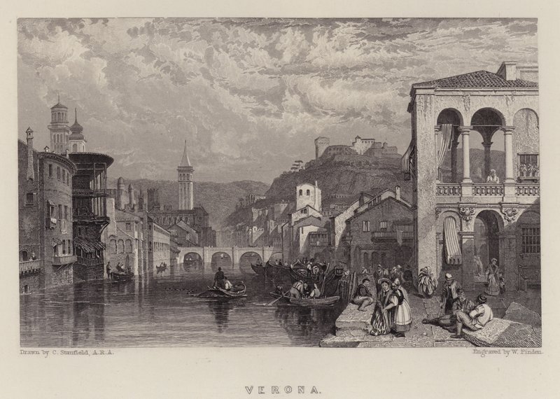 Verona (színes litó) alkotó: C. (after) Stanfield
