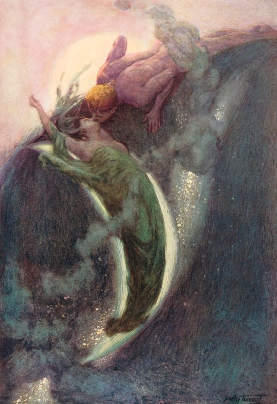 Hajnal (színes litó) alkotó: C. Dudley (after) Tennant