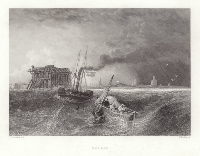 Calais alkotó: C. Stanfield