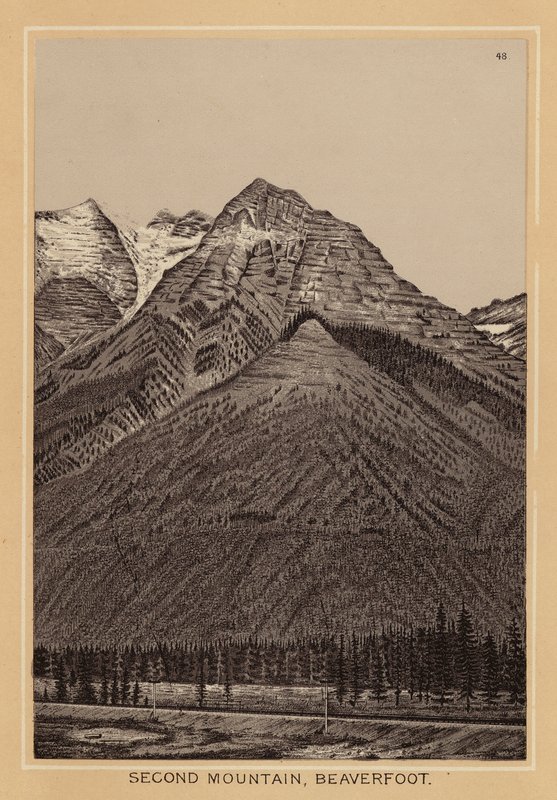 Kanada: Mountain, Beaverfoot (litó) alkotó: Canadian School