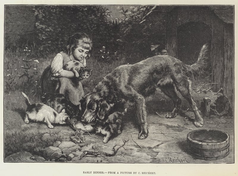 Korai vacsora alkotó: Carl Reichert