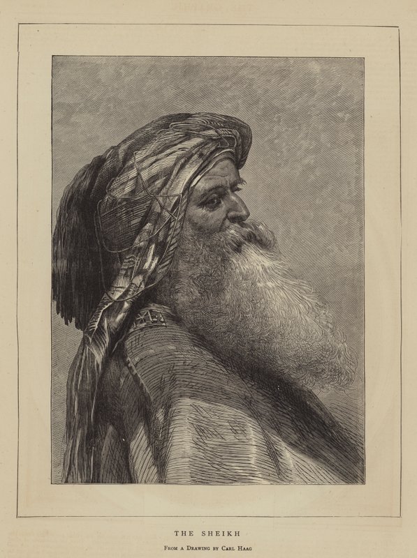 A sejk alkotó: Carl Haag
