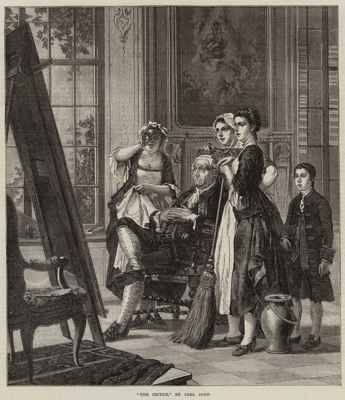 A kritikusok alkotó: Carl Heinrich Hoff