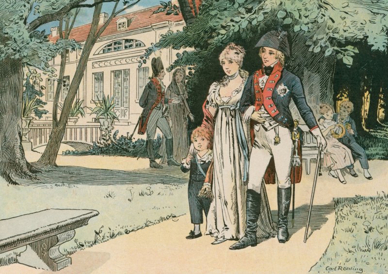 III. Frigyes Vilmos porosz király (1770-1840) és felesége, Lujza királyné (1776-1810) Paretzben 1800-ban alkotó: Carl Rohling