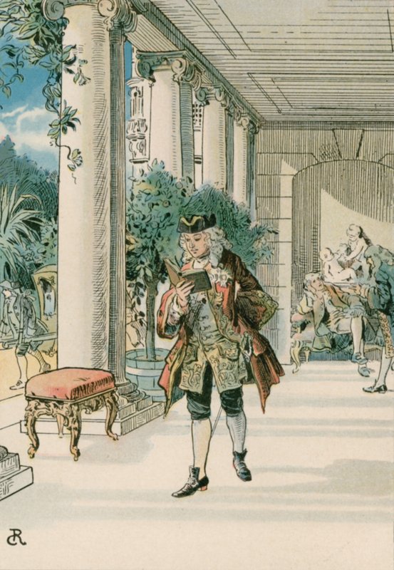 Nagy Frigyes (1712-1786) Rheinbergben alkotó: Carl Rohling