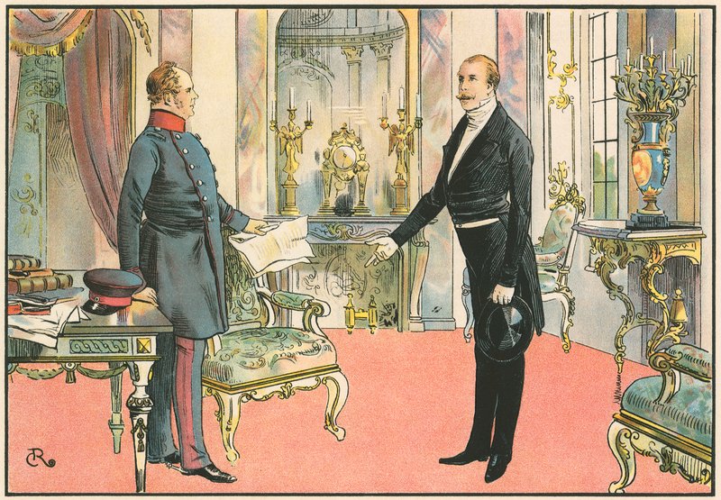 Otto von BIsmarck élete alkotó: Carl Rohling