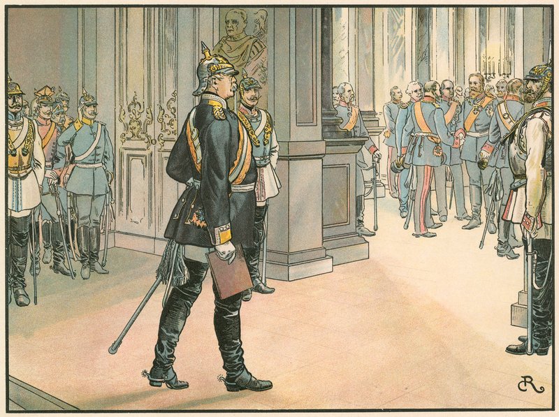 Otto von BIsmarck élete alkotó: Carl Rohling