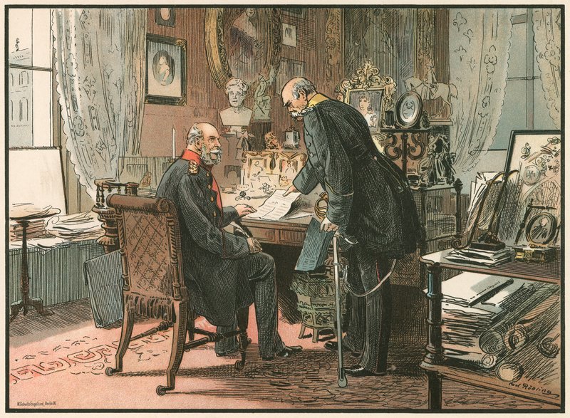 Otto von BIsmarck élete alkotó: Carl Rohling