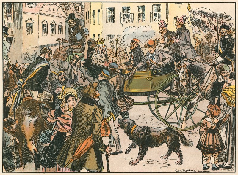 Otto von BIsmarck élete alkotó: Carl Rohling