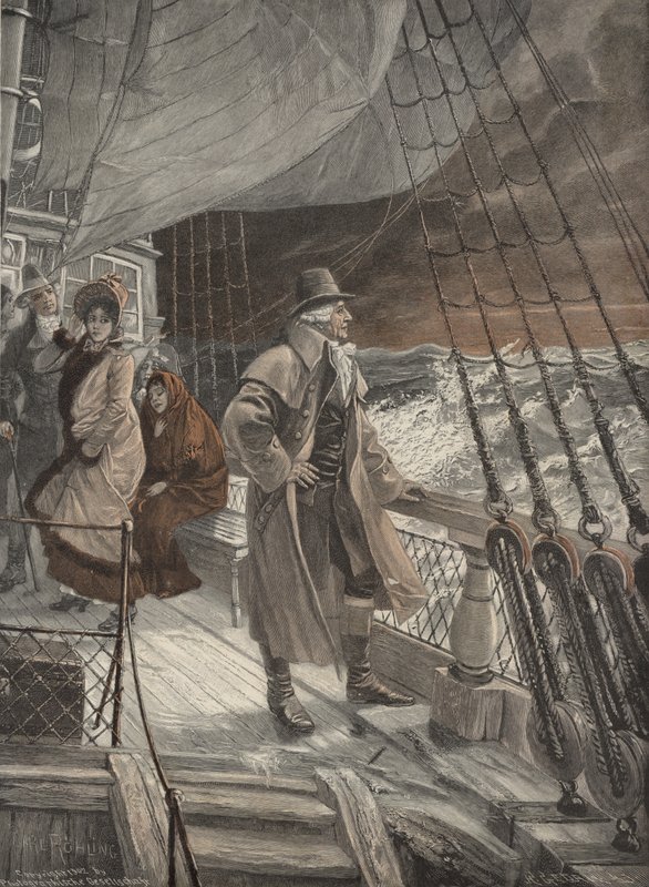 Egy hajó fedélzetén alkotó: Carl Rohling