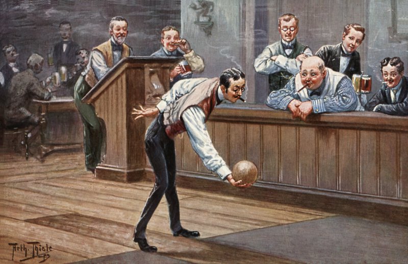 Bowling alkotó: Carl Robert Arthur Thiele