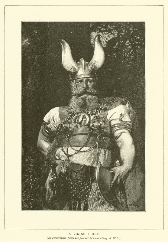 Egy viking főnök alkotó: Carl after Haag