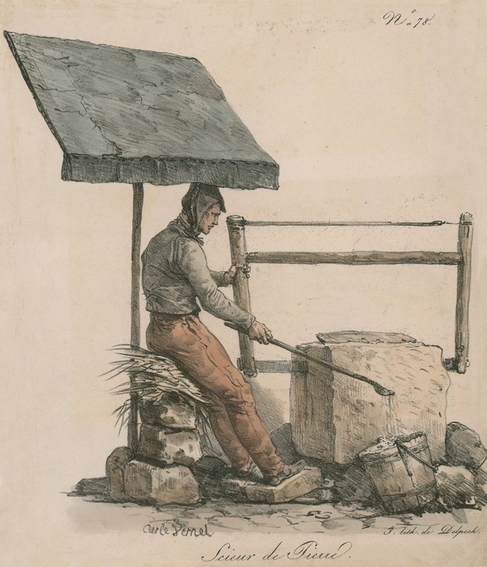 Stone Sawyer alkotó: Carle Vernet