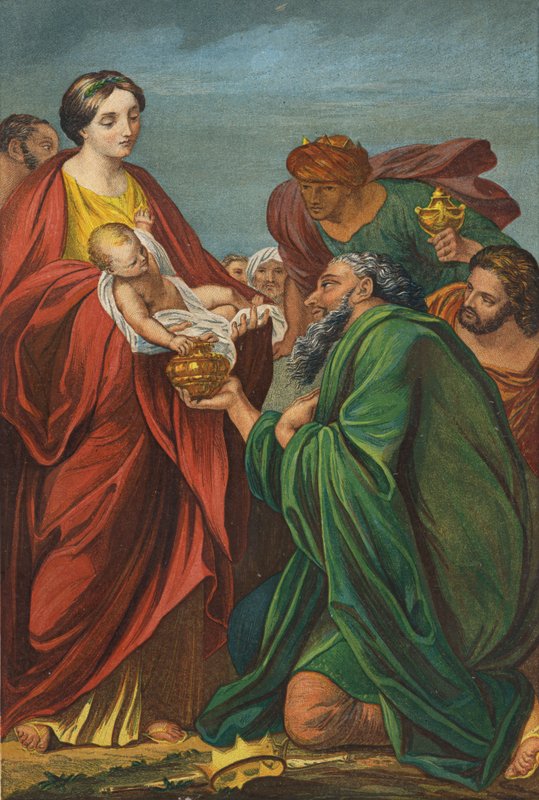 A mágusok imádata alkotó: Carlo Maratta or Maratti