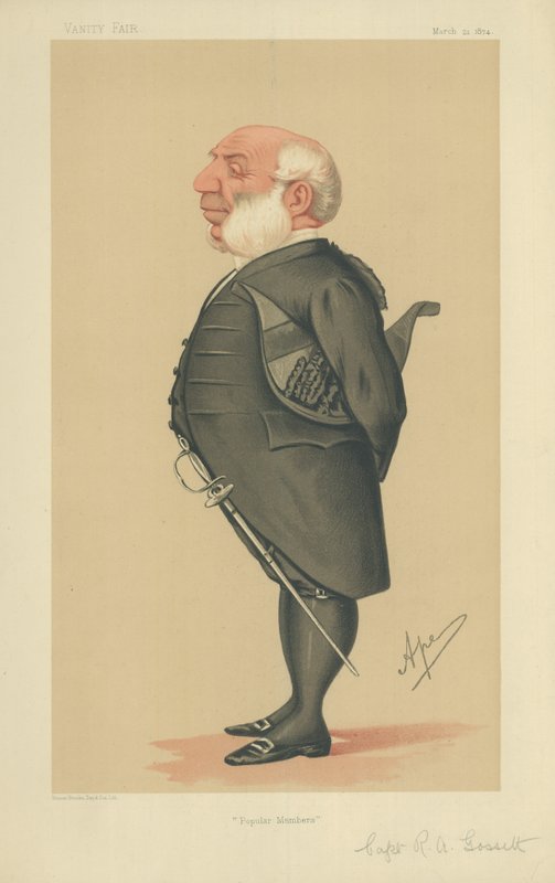 Ralph Allen Gossett kapitány alkotó: Carlo Pellegrini