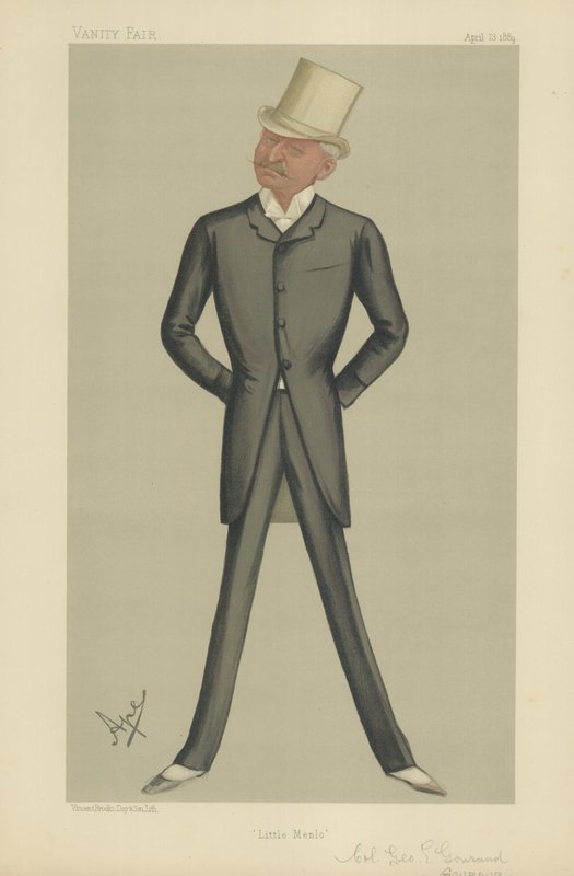 George E Gouraud ezredes alkotó: Carlo Pellegrini