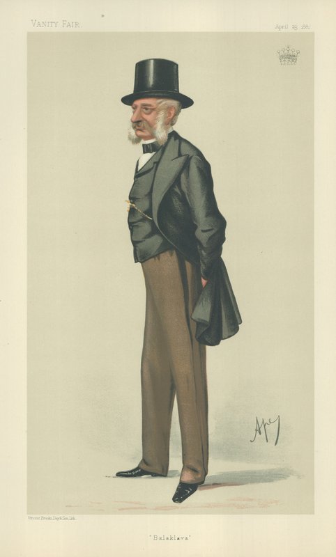 Lucan tábornok, Lucan grófja alkotó: Carlo Pellegrini