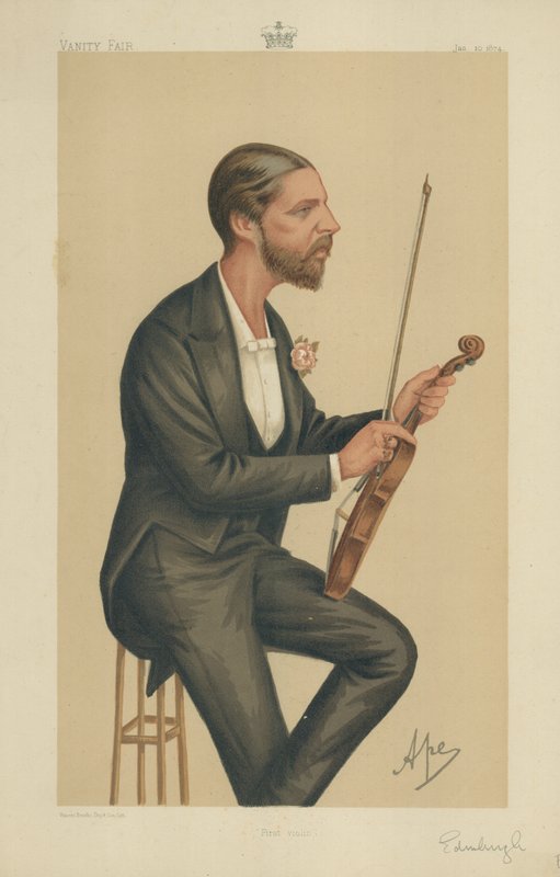 HRH Edinburgh hercege alkotó: Carlo Pellegrini
