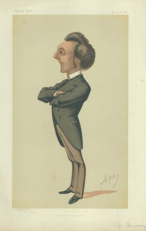 Őexcellenciája kormányzója, John Pope Hennessy alkotó: Carlo Pellegrini