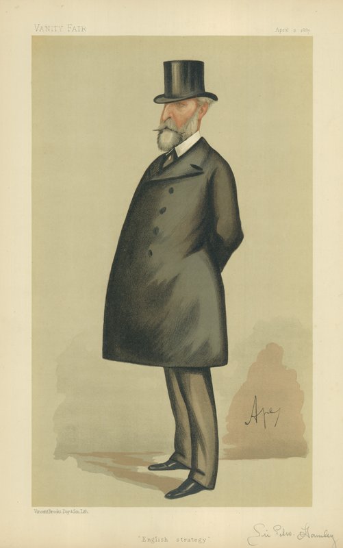 Sir Edward Bruce Hamley altábornagy alkotó: Carlo Pellegrini