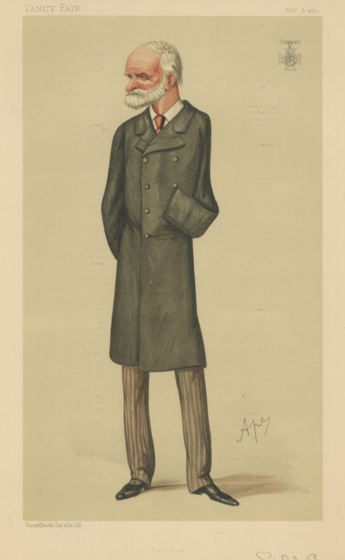 Sir Samuel James Browne altábornagy alkotó: Carlo Pellegrini