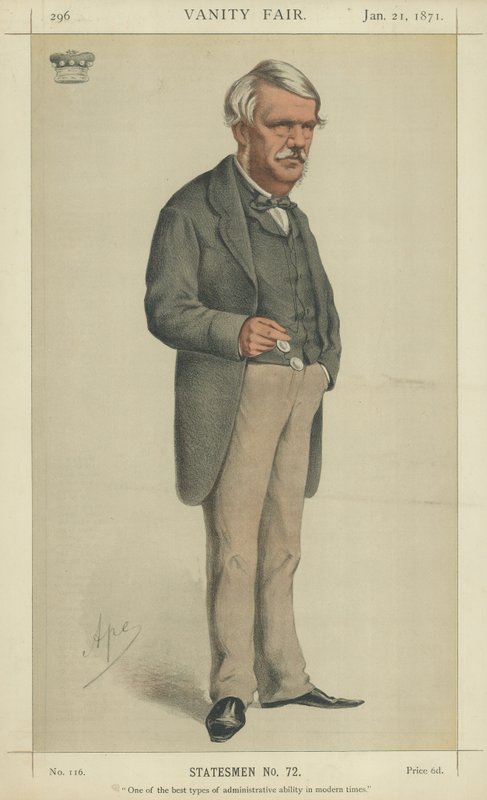 Lord John Lawrence (színes litó) alkotó: Carlo Pellegrini