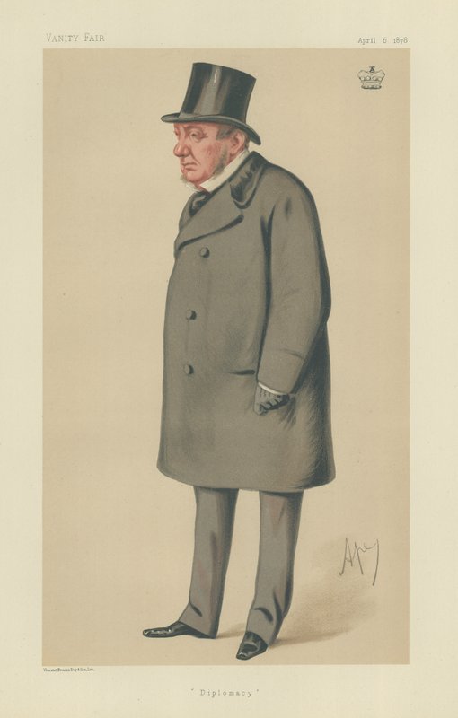 Lord Lyons (színes litó) alkotó: Carlo Pellegrini