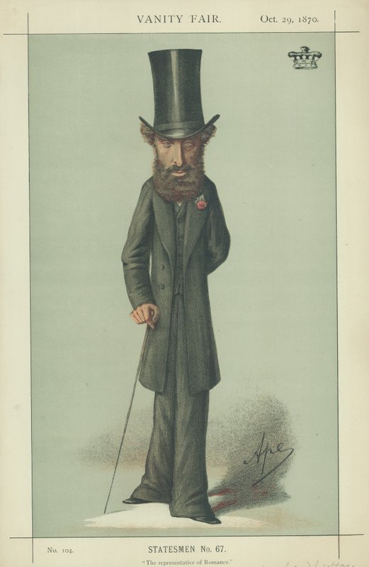 Lord Lytton alkotó: Carlo Pellegrini