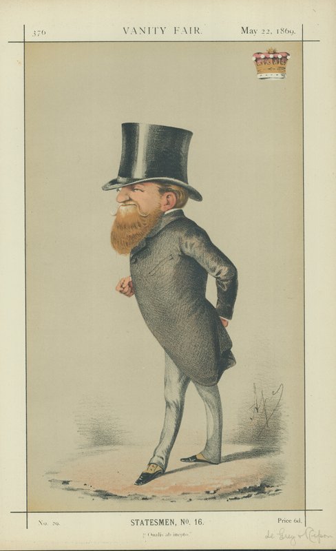Lord de Gray és Ripon alkotó: Carlo Pellegrini