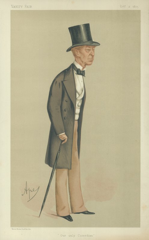 Charles James Matthews úr alkotó: Carlo Pellegrini