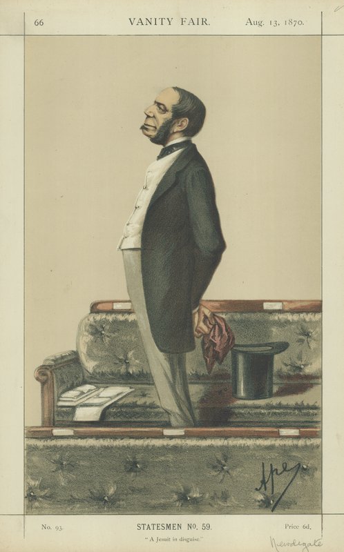 Charles Newdigate Newdegate úr alkotó: Carlo Pellegrini