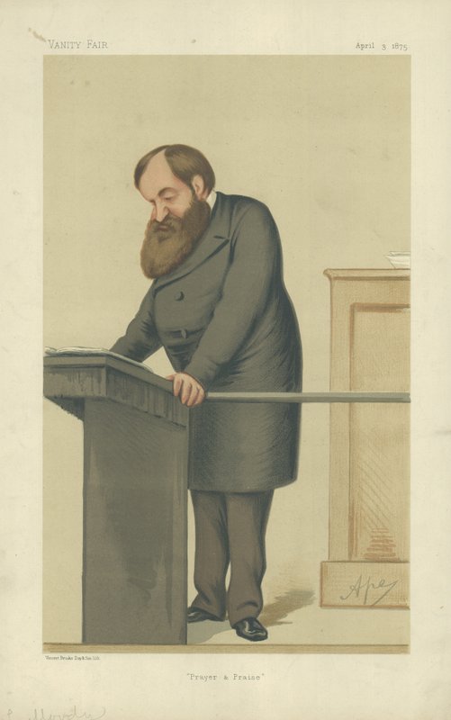 Mr Dwight L Moody alkotó: Carlo Pellegrini