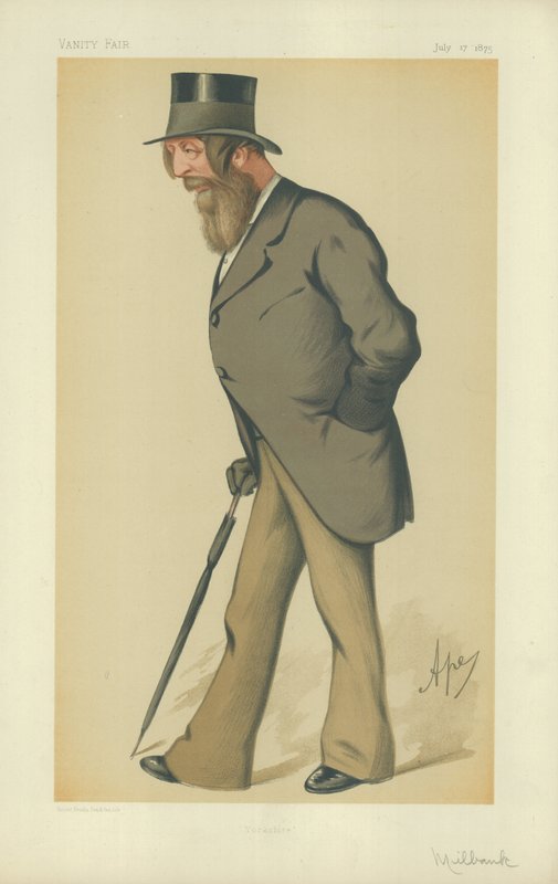 Frederick Acclom Milbank úr alkotó: Carlo Pellegrini