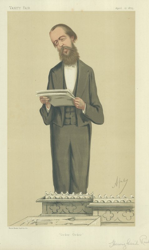 Henry Cecil Raikes úr alkotó: Carlo Pellegrini