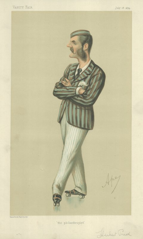 Herbert Praed úr alkotó: Carlo Pellegrini