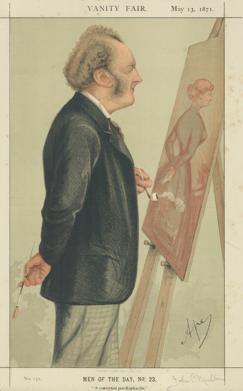 John Everett Millais úr alkotó: Carlo Pellegrini