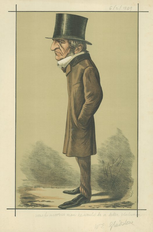 William Ewart Gladstone úr alkotó: Carlo Pellegrini