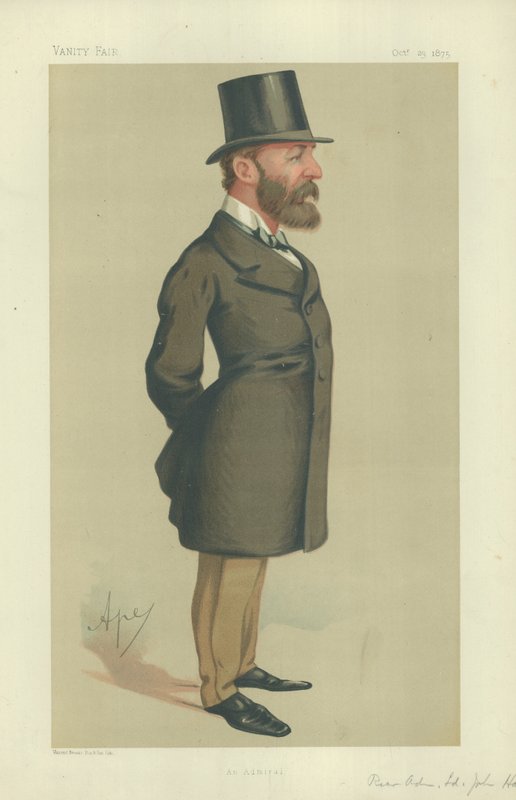 Lord John Hay ellentengernagy alkotó: Carlo Pellegrini