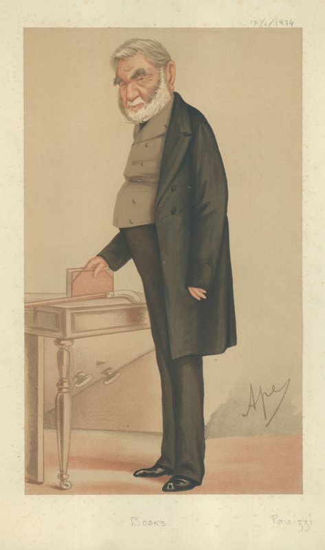 Sir Anthony Panizzi alkotó: Carlo Pellegrini