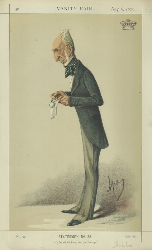 Sir Charles Wood, Lord Halifax alkotó: Carlo Pellegrini