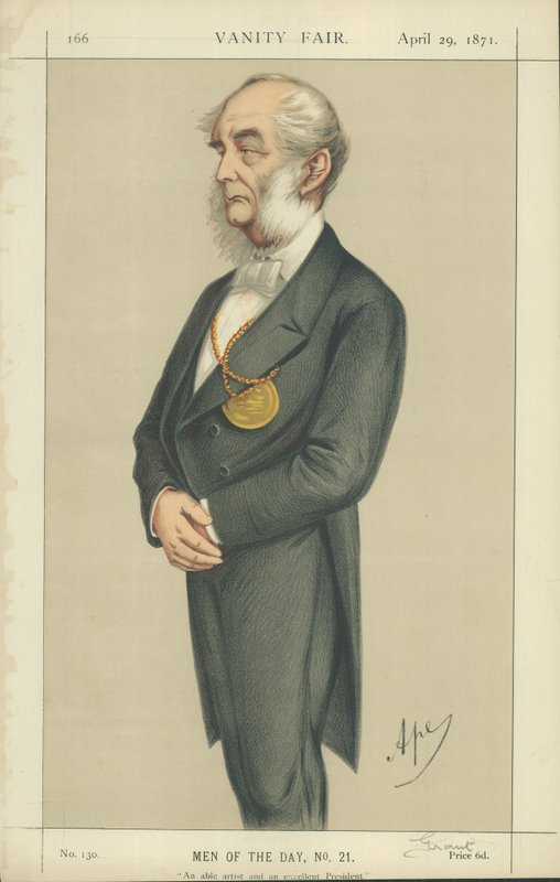 Sir Francis Grant alkotó: Carlo Pellegrini