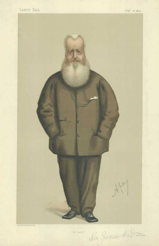 Sir James Hudson alkotó: Carlo Pellegrini
