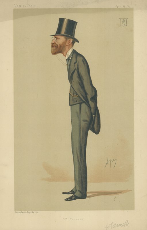Sir Julian Goldsmid alkotó: Carlo Pellegrini
