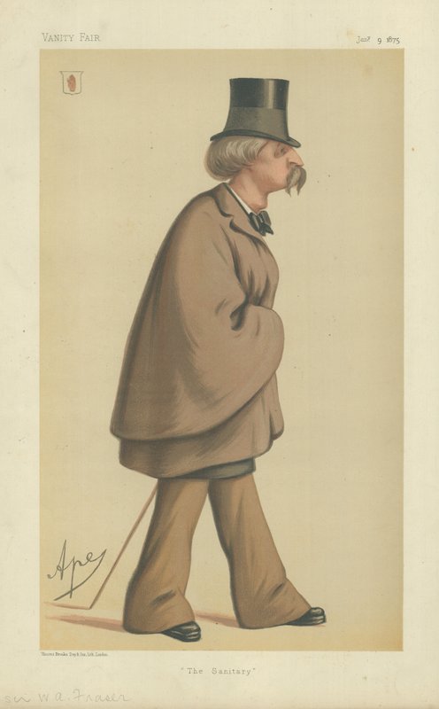 Sir William Augustus Fraser, Morar alkotó: Carlo Pellegrini